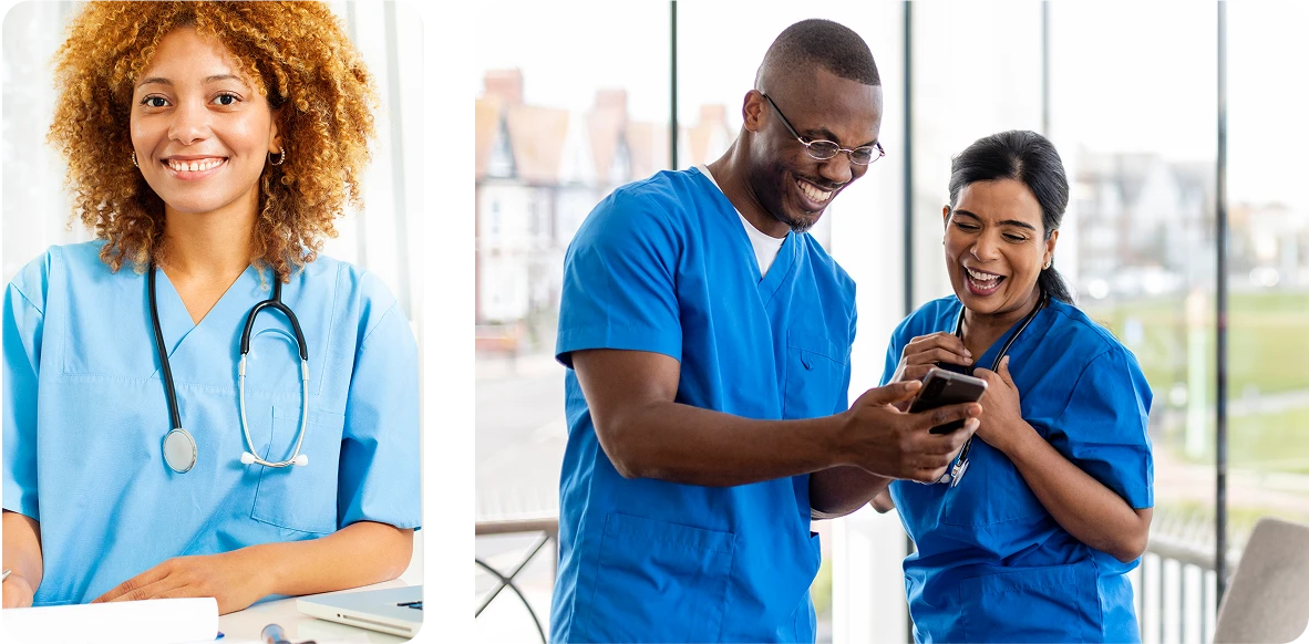 Nurses signing up for job alerts